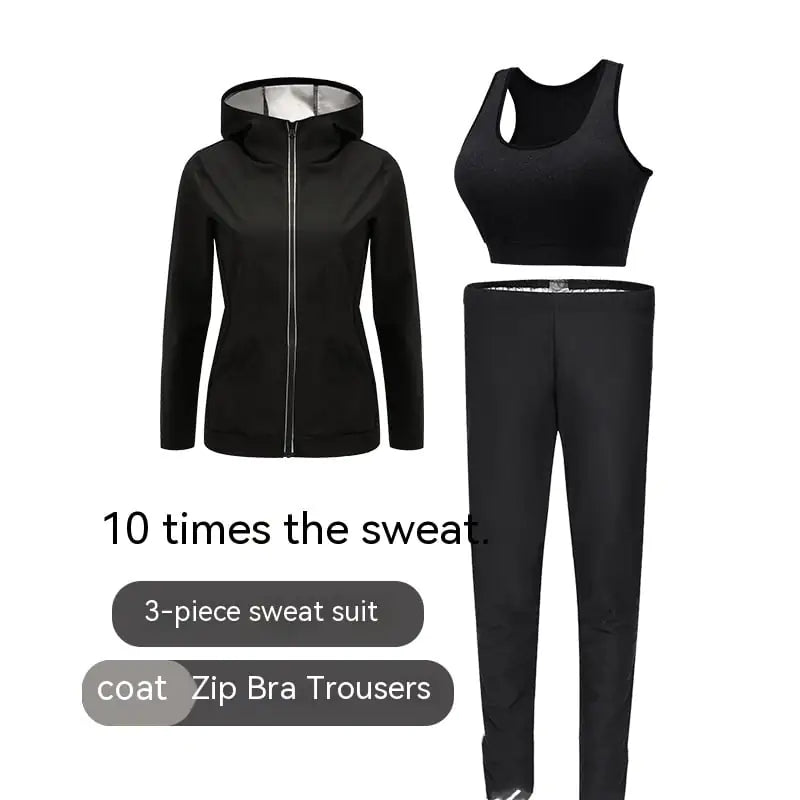 Heating Plus Size Sweatsuit for Intense Workouts